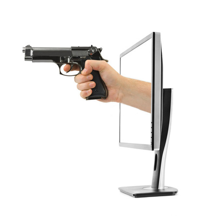 arma-pistola-pantalla-computadora