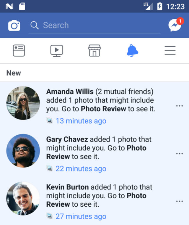 Detecta fotos tuyas en Facebook con reconocimiento facial