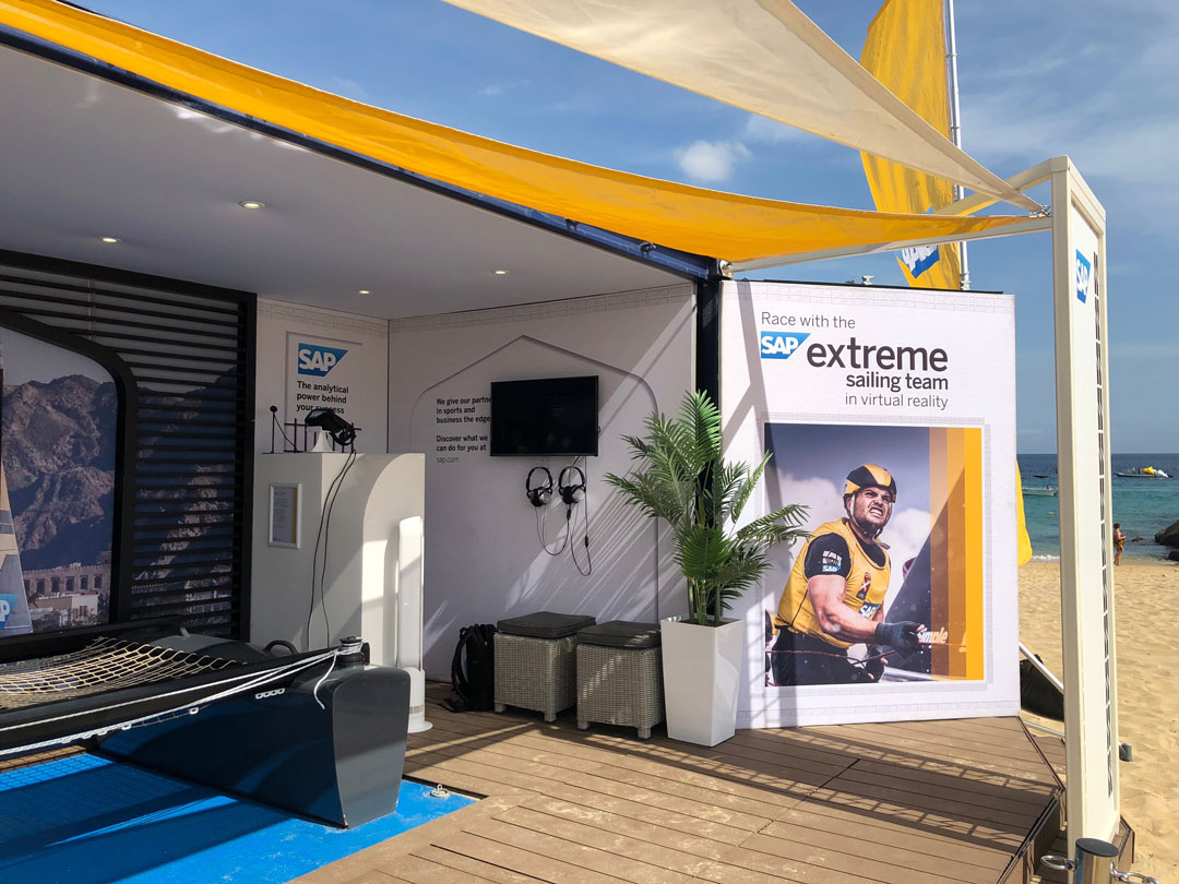 SAP ‘sube’ a los veleros su tecnología en el Extreme Sailing 2017