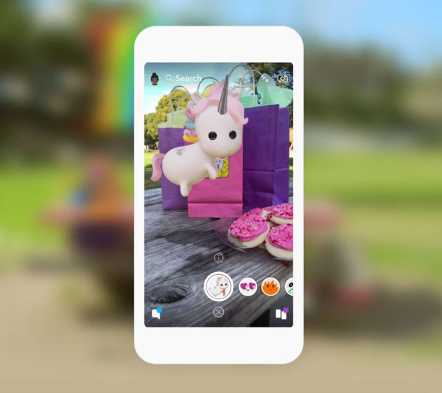 Snap lanza app para crear objetos de realidad aumentada