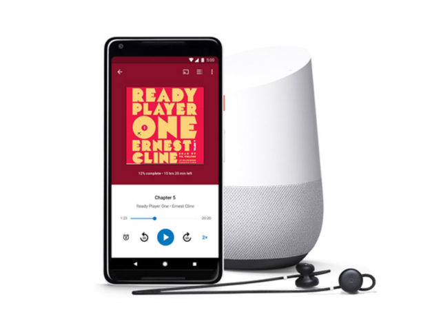 Google lanza audiolibros con asistente de voz