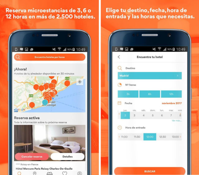 ByHours, la app para hoteles por hora que compite con Airbnb