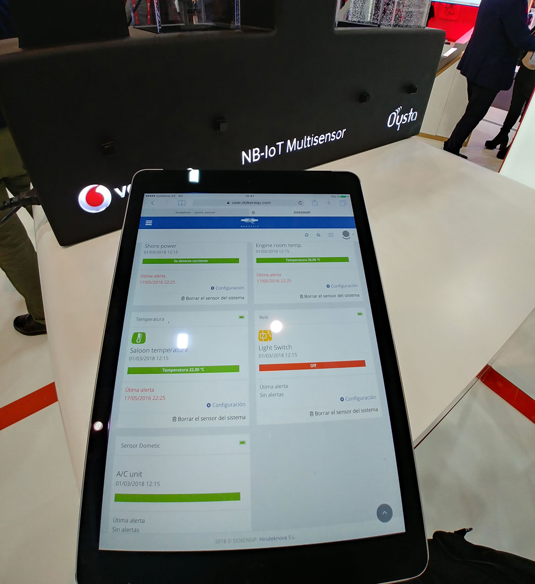 Vodafone presenta en el MWC su apuesta por el NB-IoT