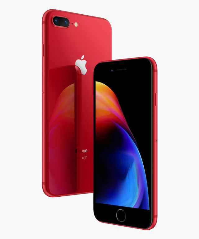 Apple lanza el iPhone 8 rojo para impulsar las ventas