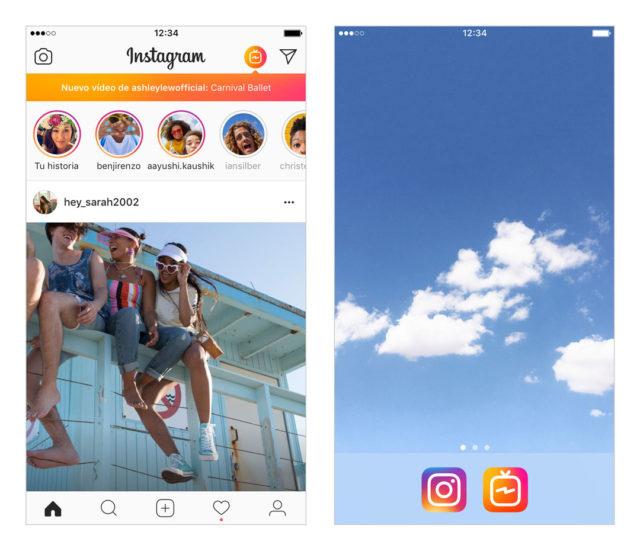 Instagram lanza nuevo formato de videos verticales IGTV