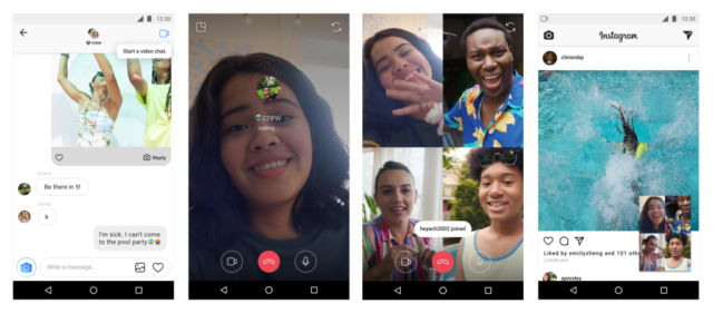 Instagram lanza función de chat en video