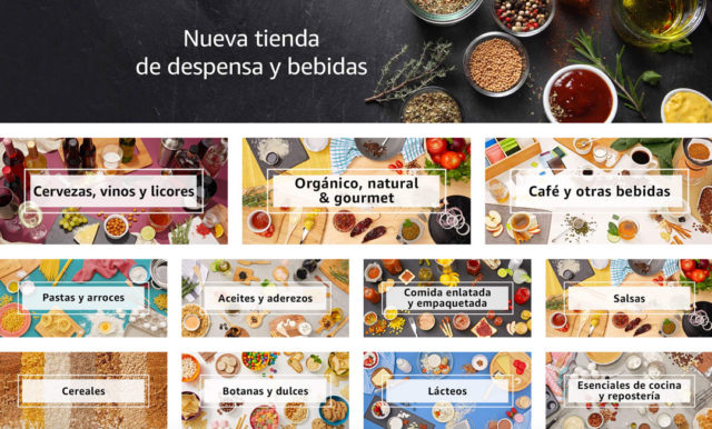 Amazon México abre tienda de alimentos y bebidas