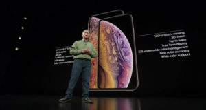 Phil Schiller, de Apple, durante la presentación del iPhone XS