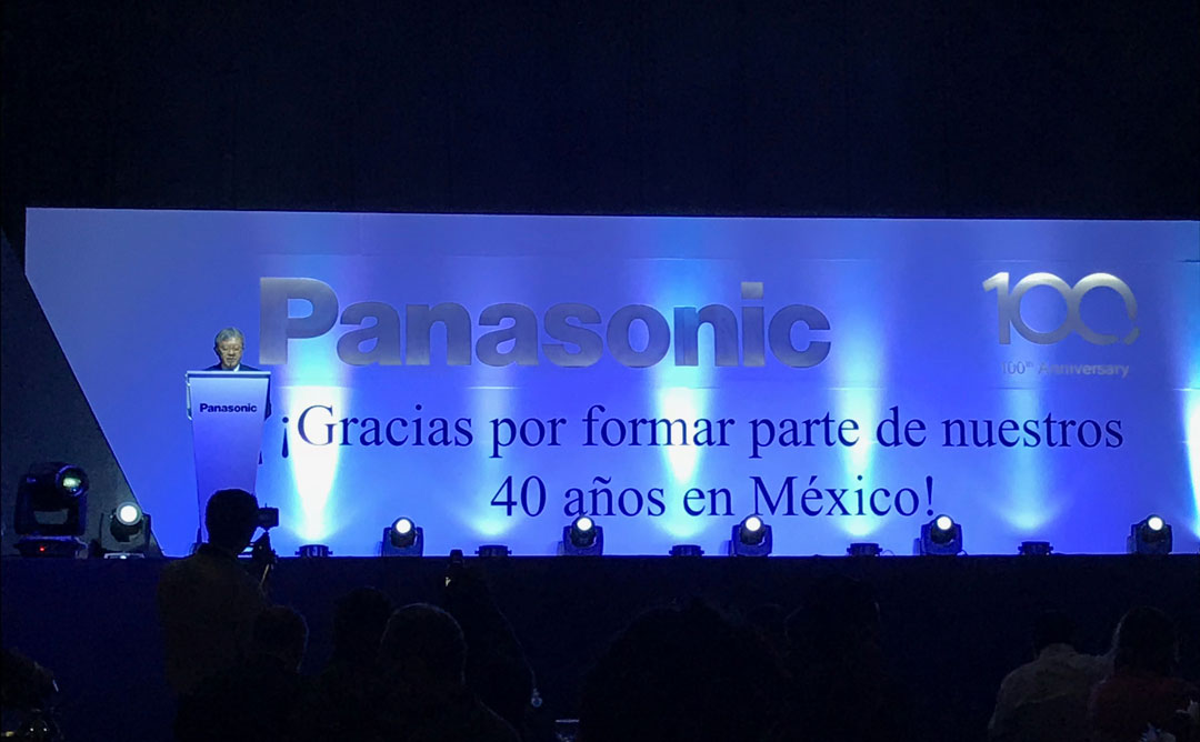 40 años de Panasonic en México