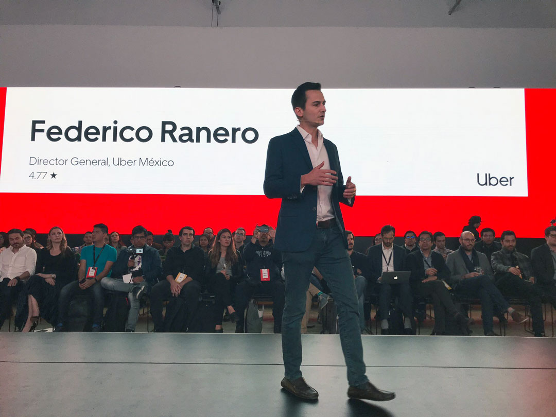 Federico Ranero, director general de Uber México