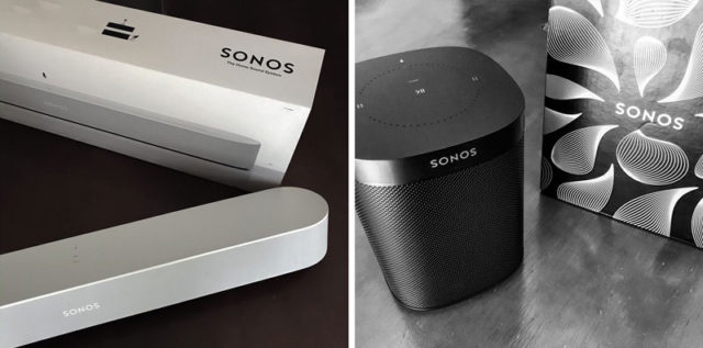 Sonos Beam y Sonos One